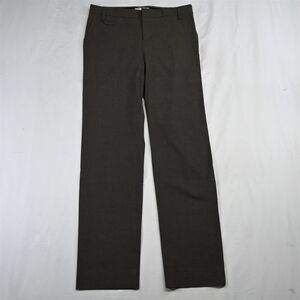 Gap 4 Brown Glenn Plaid Boy Fit Tapered Mid‎ Rise Dress Womens Pants